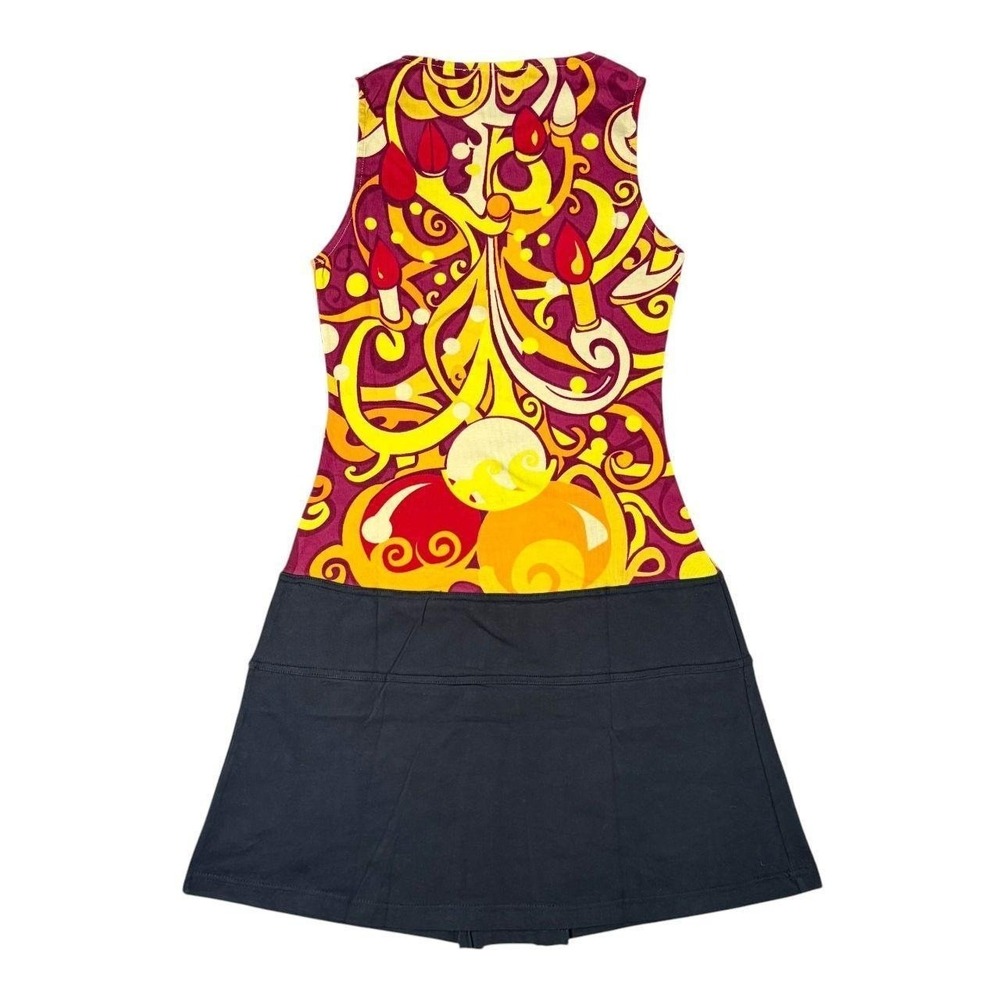 deadstock Hayes rare graphic euro mini dress - Picture 2 of 5